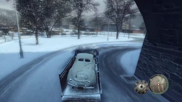 Что будет, если в 2 главе отвезти машину к Бруски на грузовике? | Mafia 2 смотреть онлайн