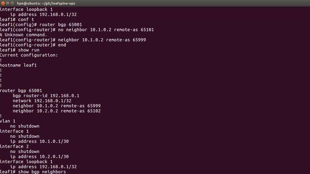 Using Ansible to automate and test network state of OpenSwitch virtual topology in Docker смотреть онлайн