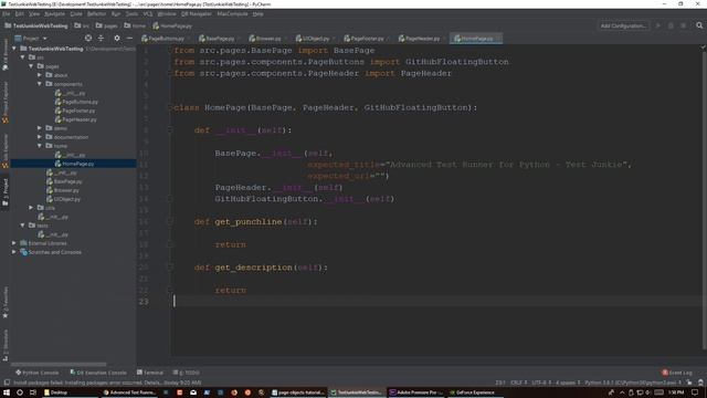 Page Objects - Advanced Selenium WebDrvier Tutorial [Python] смотреть онлайн