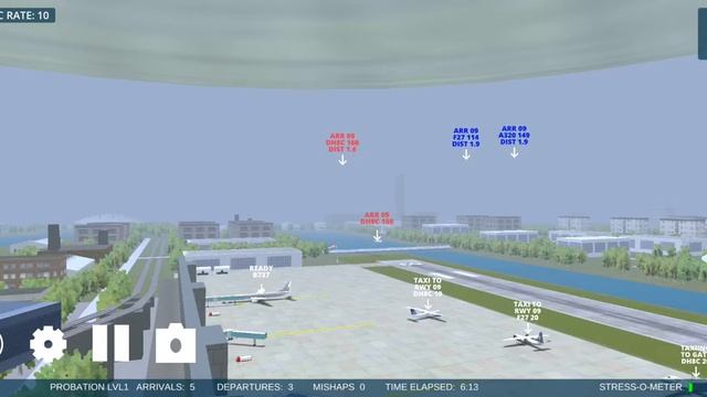 Airport Control Android Mobile Game airport madness 3D game смотреть онлайн