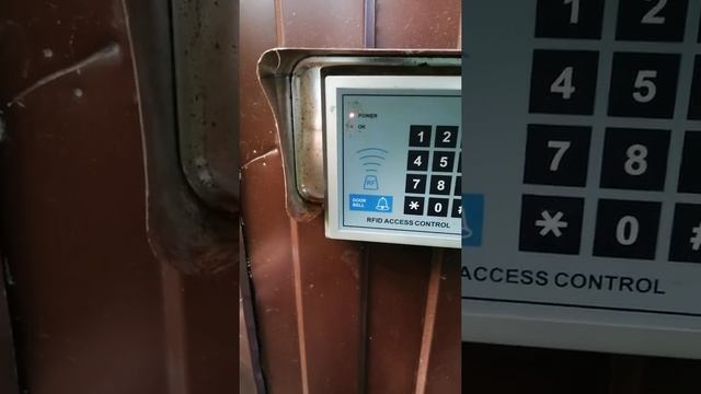 Кодовая панель RFID смотреть онлайн