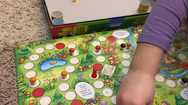 GRANNA ЗА ГРИБАМИ обзор детской настольной игры. Table game GRANNA overview. смотреть онлайн