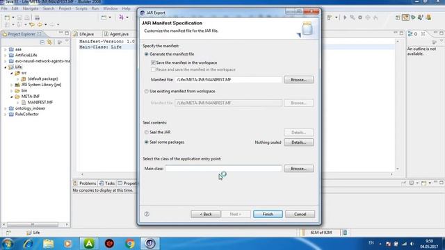 creating jar file смотреть онлайн