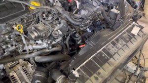 Замена цепи грм Рено Эспэйс 2017 год 1.6 дизель с мотором R9M452.