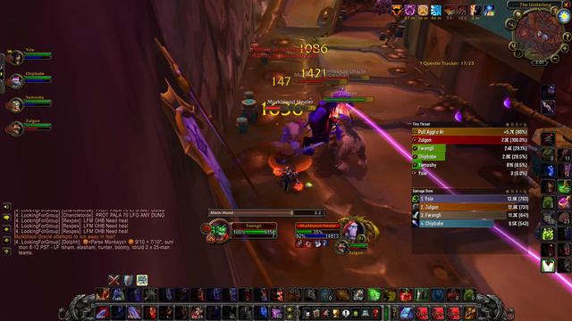 WoW TBC Classic Arms Warrior Pve Heroic The Underbog 3