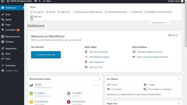 The WordPress Dashboard - WordPress 5.2 смотреть онлайн