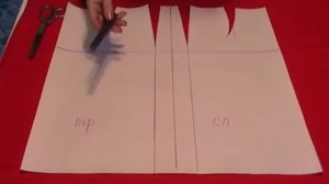 Шьём юбку зауженную к низу.