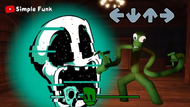 Roblox Ambush + Roblox GREEN = ??? | FNF Animation | FNF characters смотреть онлайн