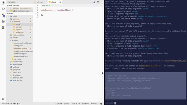 LoopBack.io Remote Methods on Models смотреть онлайн