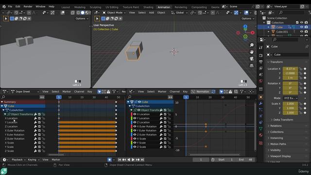 7. Введение в Graph Editor смотреть онлайн