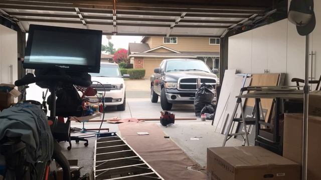 Ремонт потолка в гараже и теплоизоляция. Работа в США. смотреть онлайн