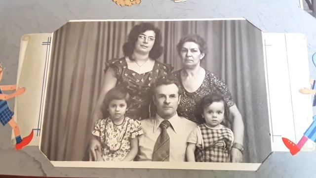 Семейный фотоальбом - моя история . Баба Галя часть 1 - я . смотреть онлайн