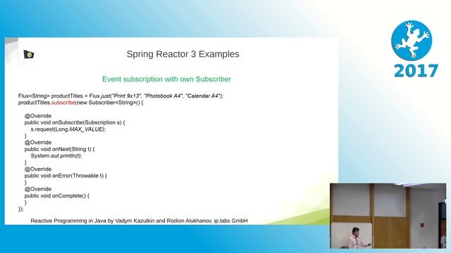 2017 Reaktive Programmierung in Java - mehr als eine Erweiterung des Observable-Patterns смотреть онлайн