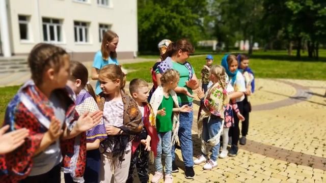 Конкурсно - развлекательная программа "Весёлые приключения" смотреть онлайн