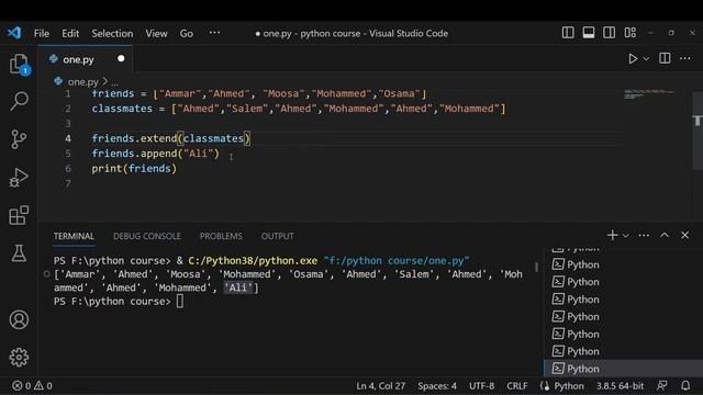 Arabic Python 9(List Functions)||بايثون بالعربي 9 смотреть онлайн