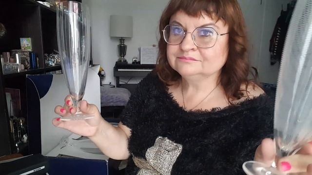 ХРУСТАЛьНЫЕ БОКАЛЫ к Рождеству и Новому Году смотреть онлайн