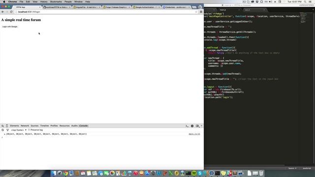 Google Authentication with Firebase смотреть онлайн