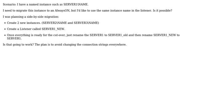 Databases: Migrating Standalone named instance to AlwaysON смотреть онлайн