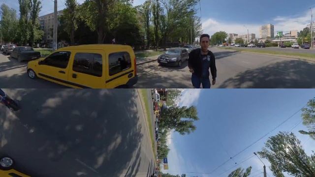 360 видео, vr видео, virtual reality video, виртуальная реальность, insta360 one x, моноколесо, оде смотреть онлайн