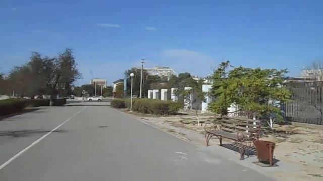 Актау (Ақтау) | Вдоль забора Ботанического Сада на 10 мкр до пр. Ынтымак смотреть онлайн