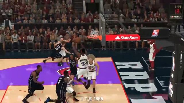 NBA 2K20 lob city alley oop - JTB to Spicy P смотреть онлайн