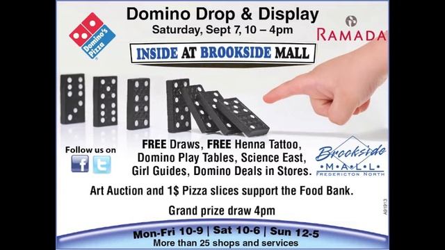 Domino Drop & Display INSIDE at Brookside Mall смотреть онлайн