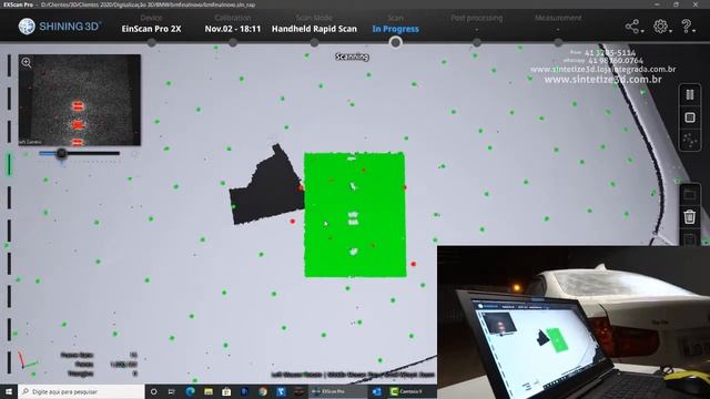 Digitalização3D EinScan PRO 2x BMW смотреть онлайн