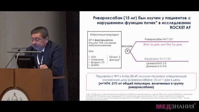 7. Антикоагулянты в кардиологии: правильная доза правильному больному. Д. А. Затейщиков+Вопросы смотреть онлайн