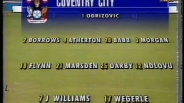 COVENTRY CITY 1993-94 SEASON SOME GOALS AND GAMES смотреть онлайн