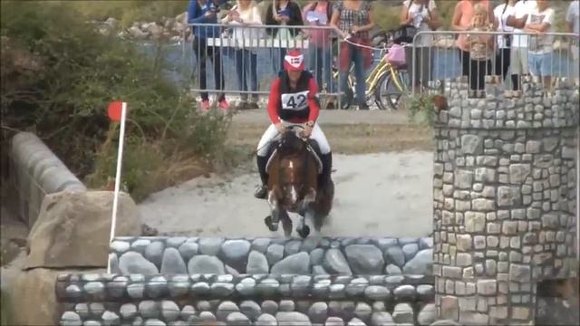 Eventing, European Championships for Ponies 2015 , Rikke Nyboe Andersen & Denver. смотреть онлайн