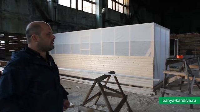 Бани Карелии - производственная площадка. Новый цех. Обзор цеха. смотреть онлайн