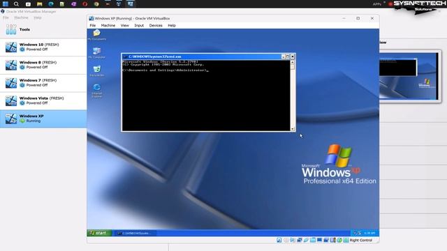 How to Install Windows XP on VirtualBox 7.0 | SYSNETTECH Solutions смотреть онлайн