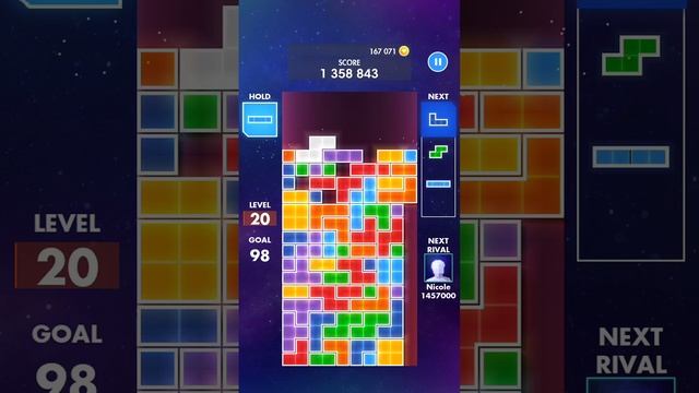 Mobile EA Tetris 3.3 Million Score смотреть онлайн