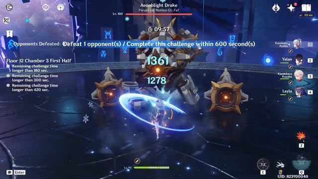 Layla Freeze, New Ayaka's Broken Support - Genshin Impact Abyss 3.2 Showcase смотреть онлайн