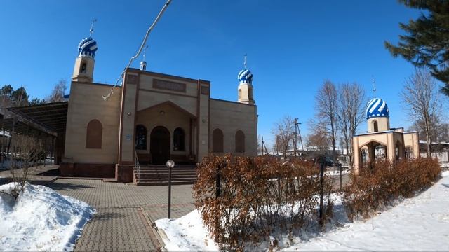 Село АВАТ, Енбекшиказахский район, Алматинская область, Казахстан, 2021. Прогулка по селу. смотреть онлайн