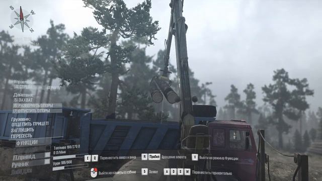 Spintires MudRunner КАРТА Лесные Угодья ВЕЗУ ДРОВА # 13 смотреть онлайн