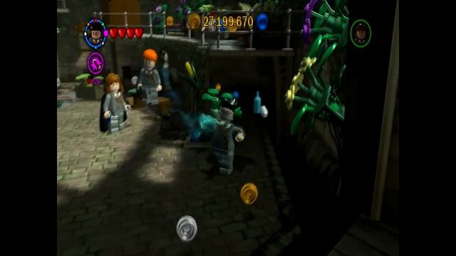 Guide 100% LEGO Harry Potter:Years 1-4- Хогвартс- Урок полётов и Теплицы.. смотреть онлайн