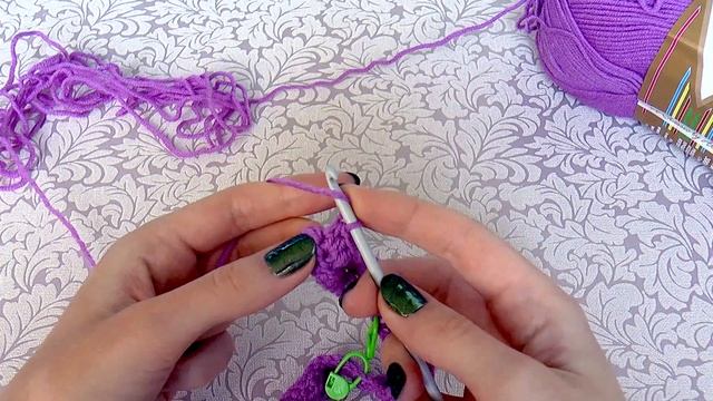 Вяжем детский кардиган / кофту ♥ Часть 1 кокетка ♥ Вяжем крючком ♥ Wild Rose ♥ смотреть онлайн