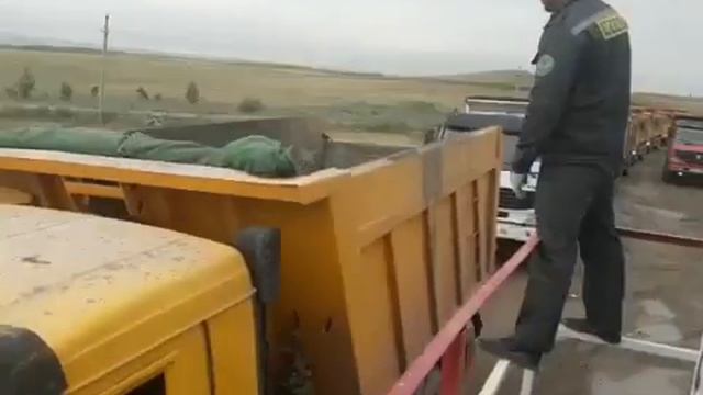 Контроль кузова самосвалов, Охрана АБК Авторд НС, ТОО Завод Мега Бетон смотреть онлайн