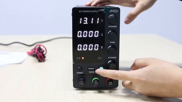 KUAIQU Brand SPS-C series DC Power Supply 30V 10A / 30V 5A / 60V 5A / 120V 3A,With Output Button. смотреть онлайн