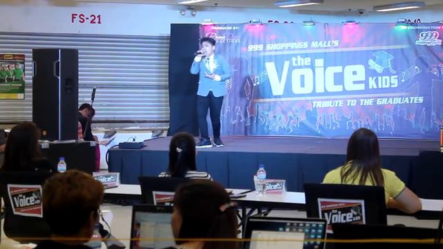 John Carlo Tan sings One Moment in Time - The Voice by 999 Shopping Mall смотреть онлайн