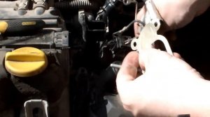 Установка ЕГР после чистки. Опель корса