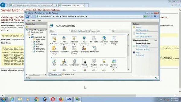 Solved Retrieving the Com Class Factory for Component with CLSID. Class not registered