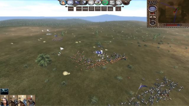 FURY OF THE SWAN! Third Age Total War: Divide & Conquer - Dol Amroth Campaign #2 смотреть онлайн