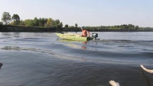 Лодка Автобот под  двигателем 10 л.с. Москва