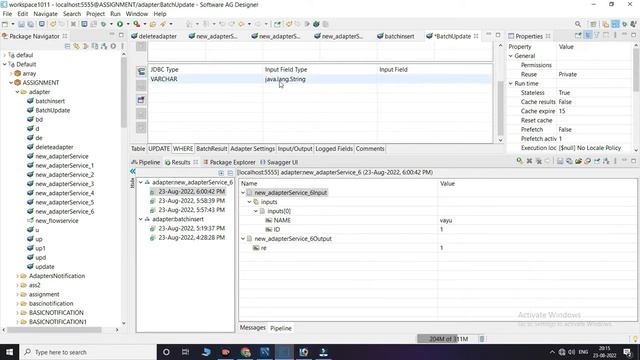 BatchUpdateSQL adapter service in webmethods 10.11//BatchUpdateSQL Adapter services//KRUTHIKMANNY смотреть онлайн
