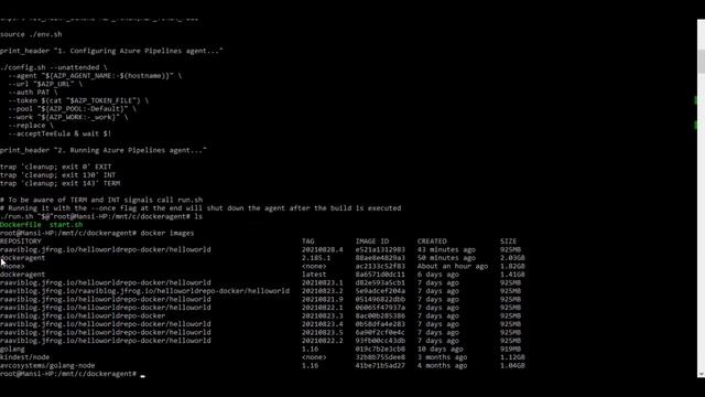 Azure DevOps - Self Hosted Docker Build Agent смотреть онлайн