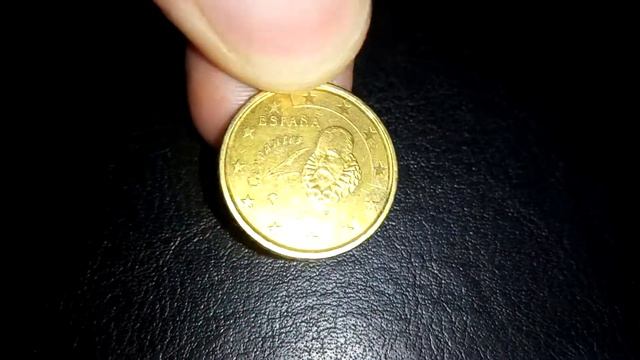 монета 10 Euro cent Сервантес Spain (coins of EU) 2005 смотреть онлайн