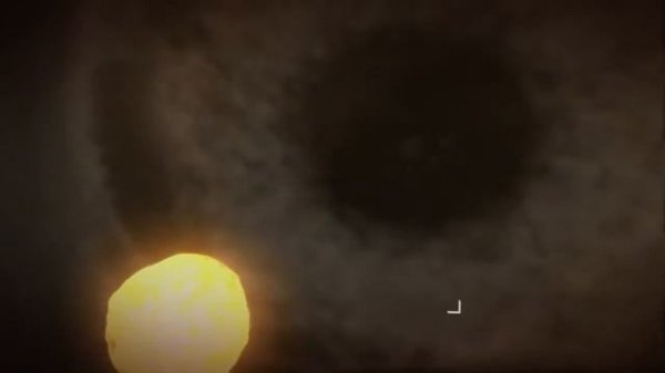 Megaton rainfall: How to find a Black hole (with a Trinary star system)