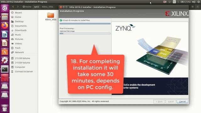 Install Vitis 2019.2 on Linux-Ubuntu смотреть онлайн